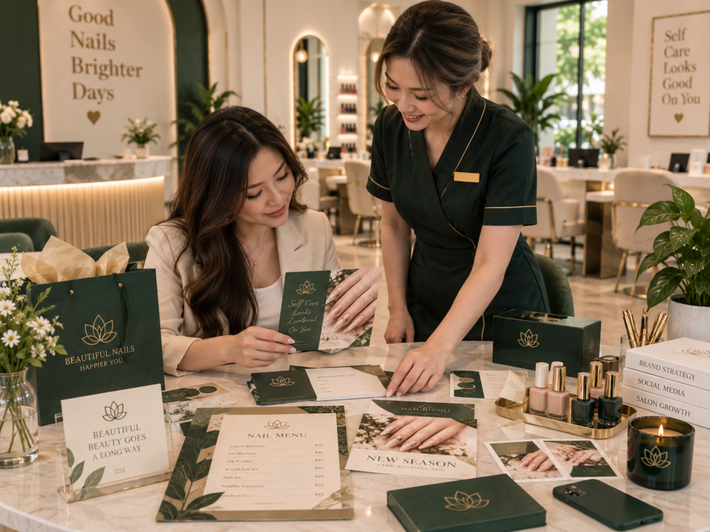 Nail Salon Marketing: 10 Chiến Lược Giúp Tiệm Nail Thu Hút Khách Hàng Và Tăng Lịch Hẹn Tại Mỹ 5 social media marketing