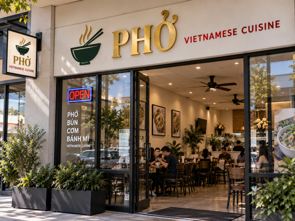 Nail Salon Marketing: 10 Chiến Lược Giúp Tiệm Nail Thu Hút Khách Hàng Và Tăng Lịch Hẹn Tại Mỹ 9 Authentic Pho Vietnamese Restaurant Storefront