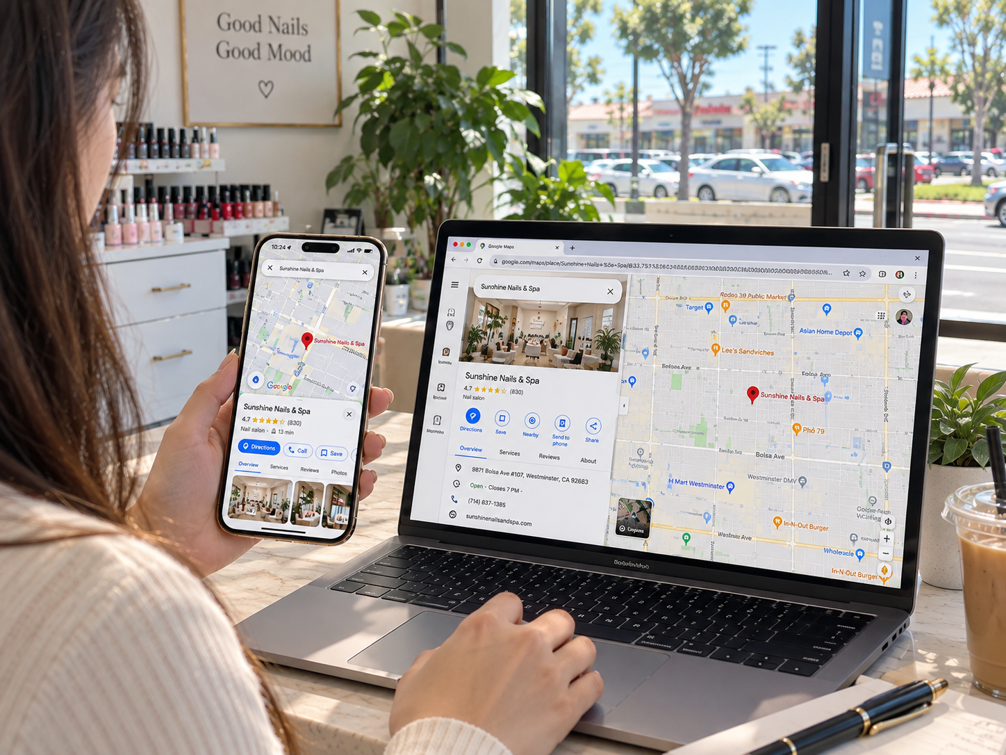 Sunshine Nails Spa Map Search